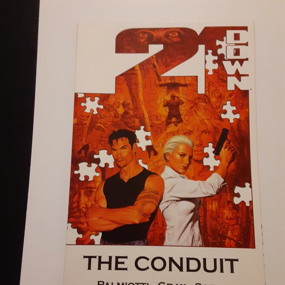 21 DOWN THE CONDUIT (2003 WILDSTORM) 1ST PRINT WRITTEN BY JIMMY PALMIOTTI
